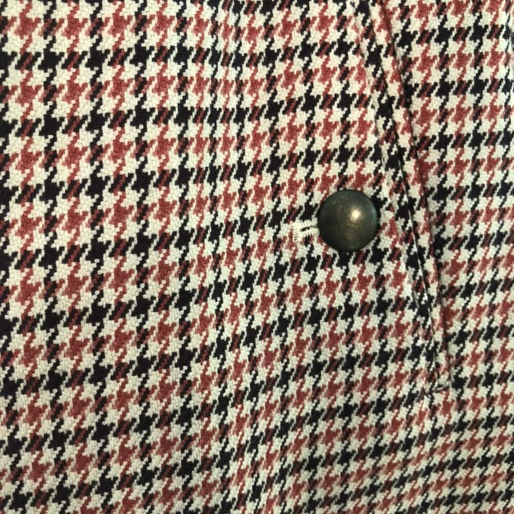 Ann Taylor LOFT Houndstooth Mini Skirt